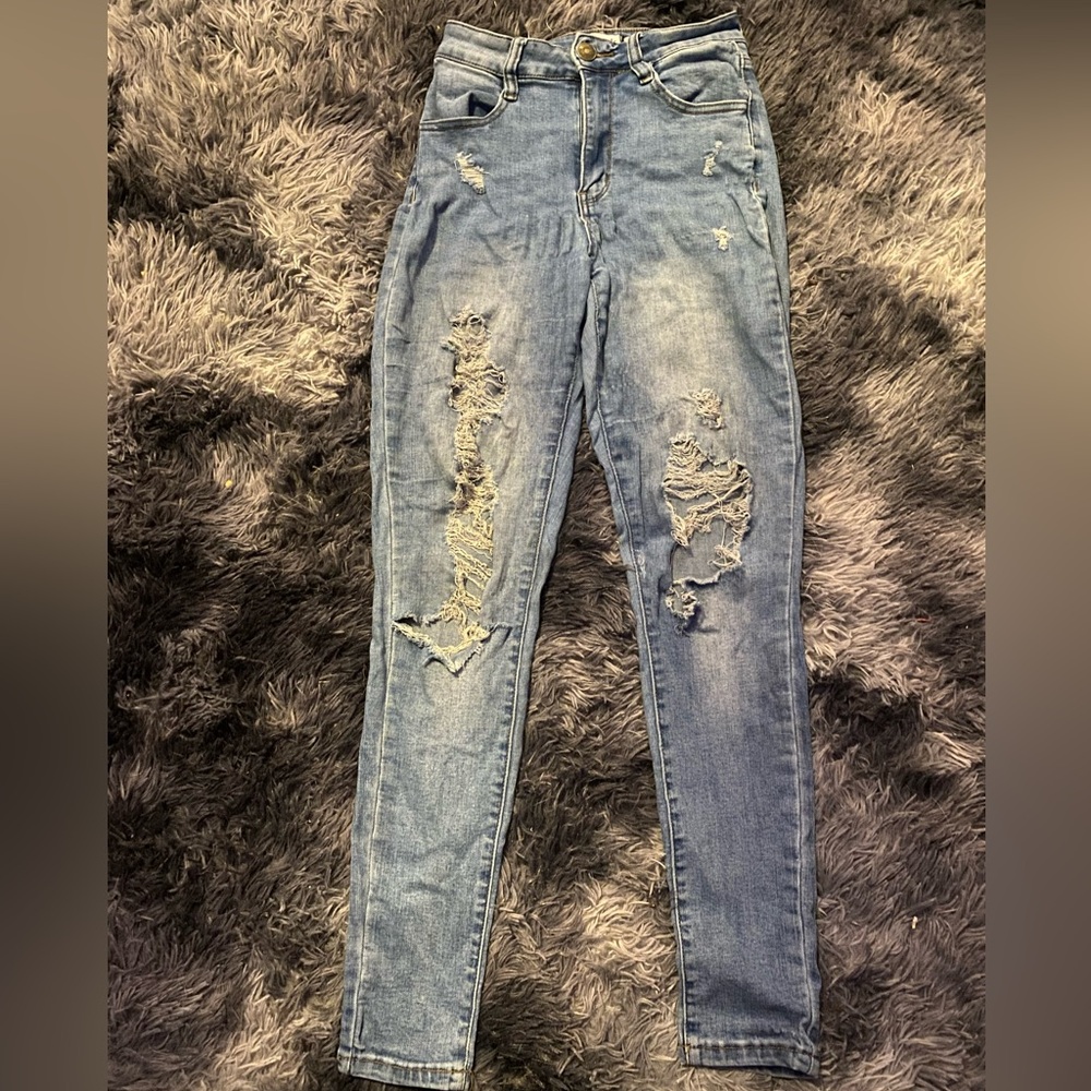 Route 21 jeans light blue